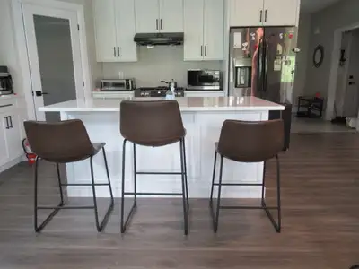 Faux Leather Brown Bar/Counter Height stools, View more