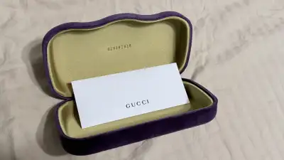 Brand new Gucci sun glass Case, View more
