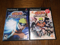 2 Naruto Games for Playstation 2