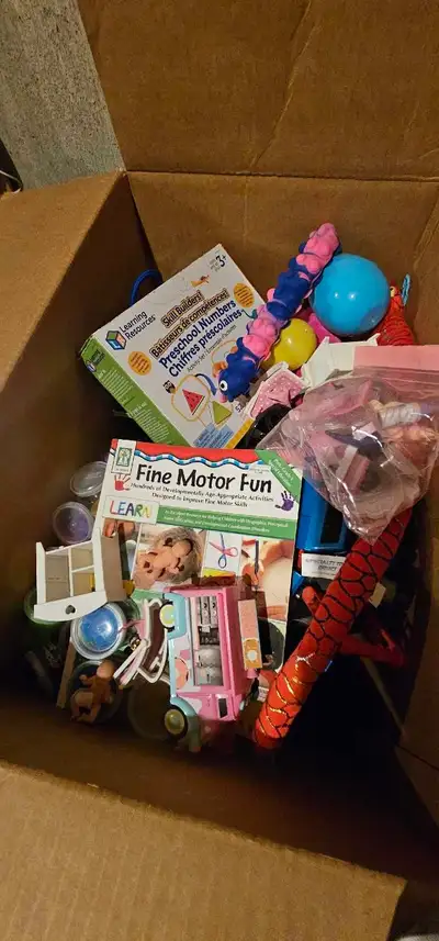 massive box of kids TOYS, View more