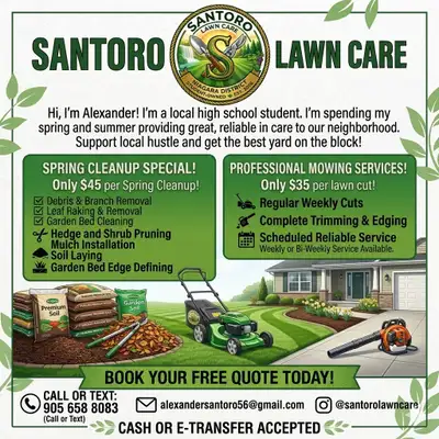 Santoro’s lawn care, View more