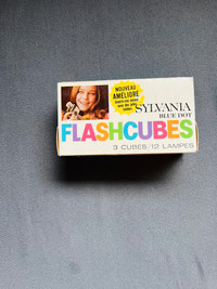 Flash cubes $5 per box of three.