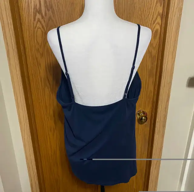 Plus size built in bra navy blue  in Women's - Tops & Outerwear in Calgary - Image 4