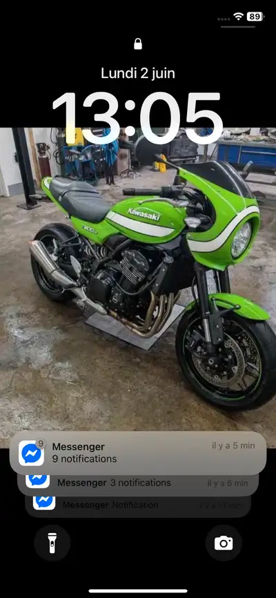 Kawasaki z900 RS Café 2018. -24000 km /2 propriétaires. -moteur 900cc injection 6vitesses. -abs/tcs...
