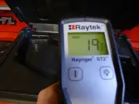 Raytek ST2 noncontact infrared thermometer.