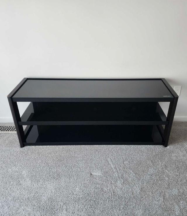 Dark Espresso TV Entertainment Bench - $490 (Mint Condition) in TV Tables & Entertainment Units in City of Toronto