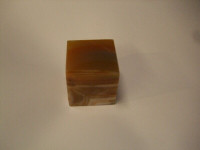 BEAUTIFUL APPROX. 4 INCH SQUARE  MARBLE