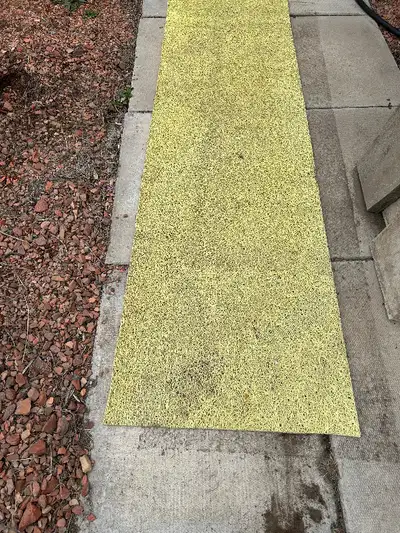 Couple rubber mats 7feet by 2 feet