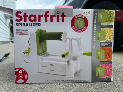 Starfrit  spiralizer  for sale, View more