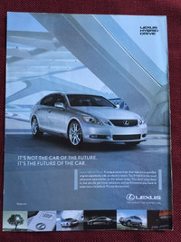 2008 Lexus Hybrid Drive Original Ad