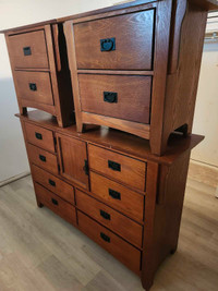 Dresser and 2 end tables