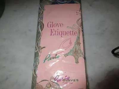 Glove Etiquette Pamphlet Paris Gloves Montreal and Gloves, View more