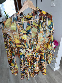 Guess butterfly romper 