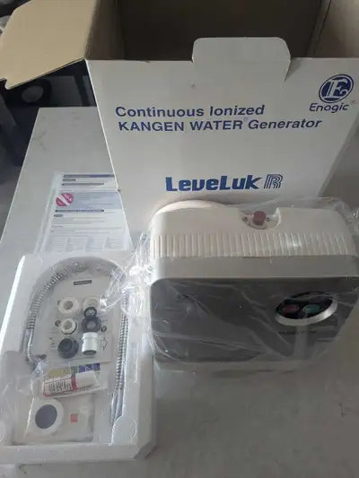 For sale is an Enagic Leveluk R continuous ionized Kangen water generator, ensuring you have access...