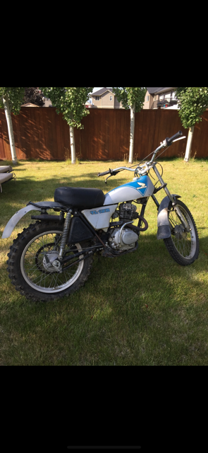 1974 HONDA TL 125 Trials Motorcycle in Dirt Bikes & Motocross in Kamloops - Image 3