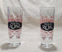 2 Tequila Rose Shot Glasses - $5 for both together