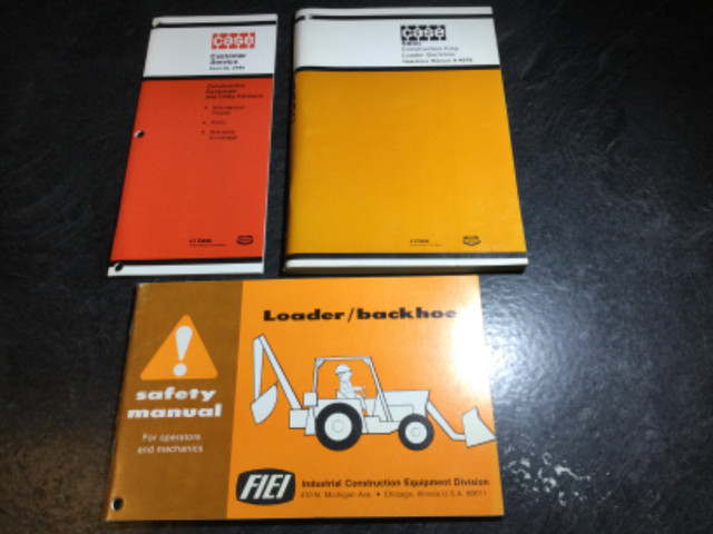 Case 580C CK Construction King Loader Backhoe Operator's Manual in Non-fiction in Parksville / Qualicum Beach
