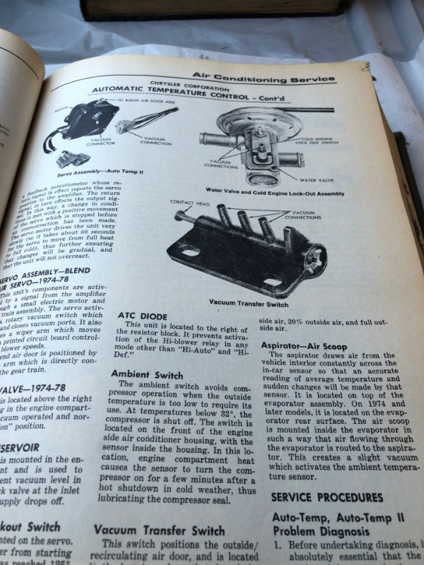 VINTAGE CHILTON 1970-1979 HEAT AND AIR CONDITIONING MANUAL #M075 in Textbooks in Edmonton - Image 3
