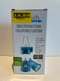 Multifunction collapsible lantern