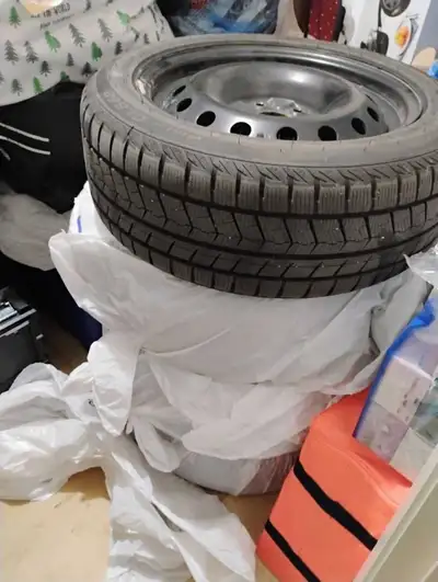 Bought last winter brand new winter tires and brand new steel rims used only for this winter... rece...