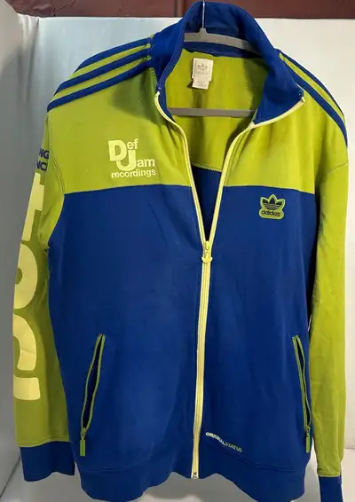 Adidas Def Jam Recordings Track Jacket - Mens Size Medium, View more