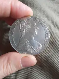 Maria Theresa Empress of Austria and The Roman EmpireThaler Coin