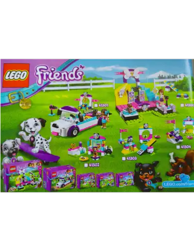 Includes 5 sets part of the Dog Show series. All 100% Complete w/instructions. 41300 - Puppy Champio...