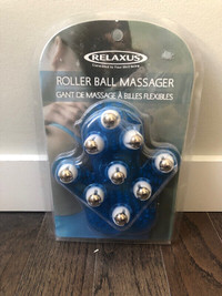 Relaxus Roller Ball Massager and Hand Held Wand Massager