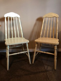 ANTIQUE  CHAIRS (2)
