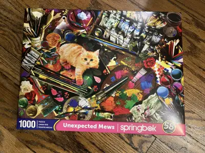springbok cat puzzle - bnib, View more