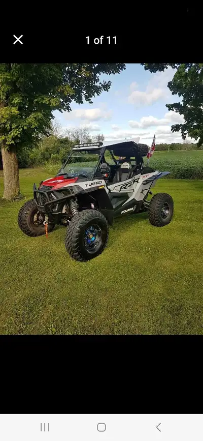 Polaris RZR turbo XP. Thousands in up grades. Everything you see and all factory parts. High clearan...