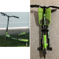 Flicker F1 Scooter Foldable Green