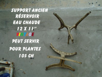 Support ancien réservoir eau chaude