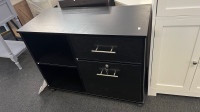 Mobile Printer Stand, Lateral File Cabinet with Lock