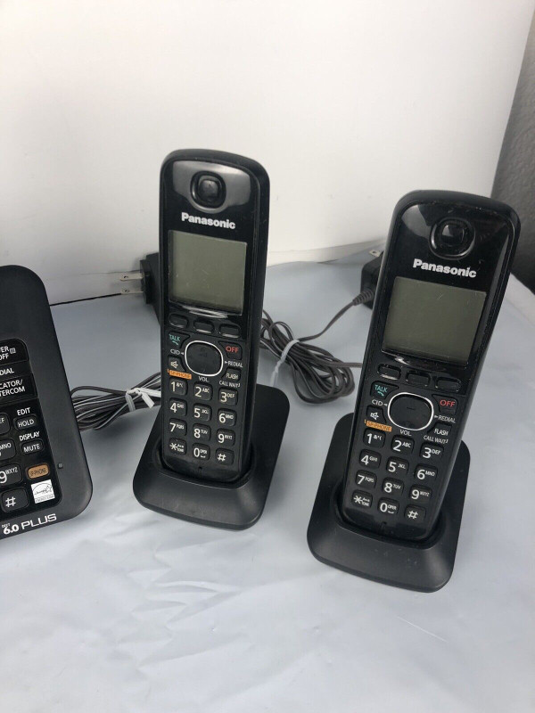 Panasonic KX-TG6641 DECT Plus Cordless Spkr Phone Sys w 3 KX-TGA in Home Phones & Answering Machines in Ottawa - Image 4