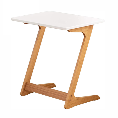 Tv Tray Table Bamboo Tv Dinner Table Z -Shaped end Table for Sof, View more