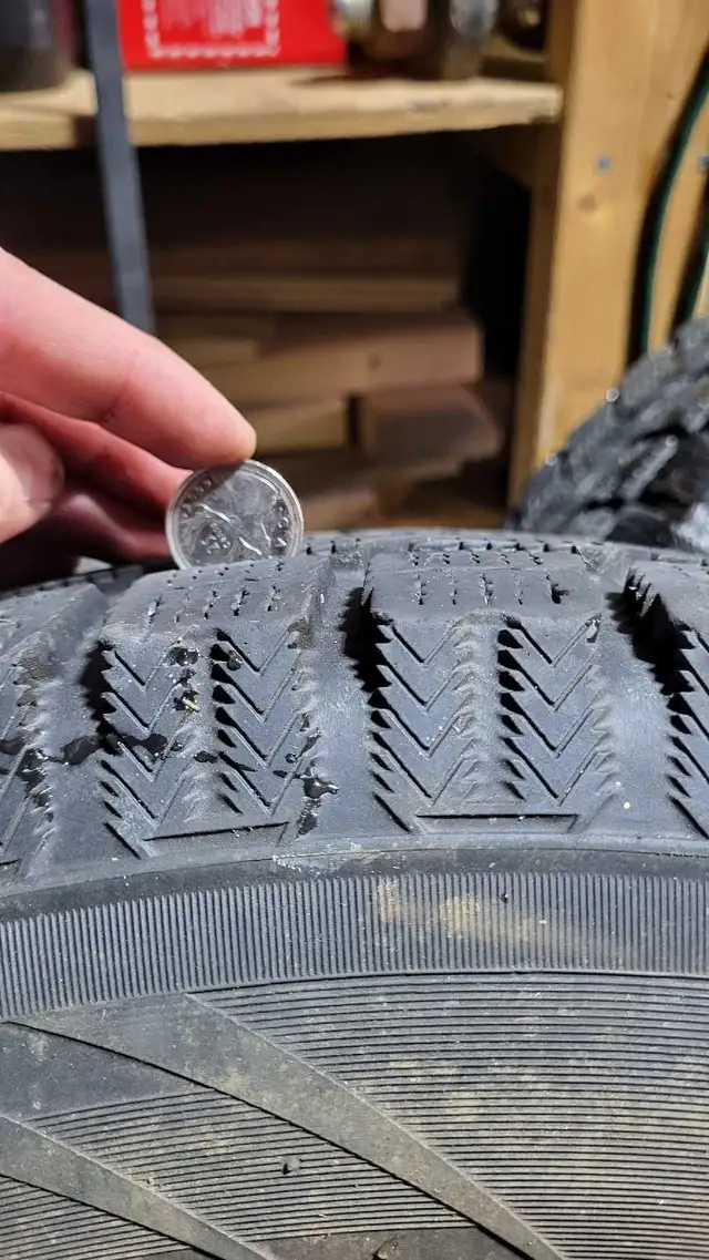 Winter Tires on Steel Rims - 225/70R16 in Tires & Rims in Petawawa - Image 4