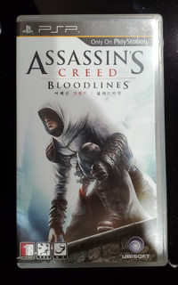 Assassin's Creed Bloodlines  PSP Video Game (Korean edition)