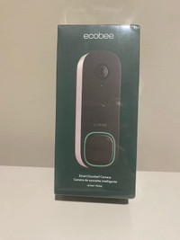 NEW, NEVER OPENED, Wired ecobee New Smart Video Doorbell Camera 