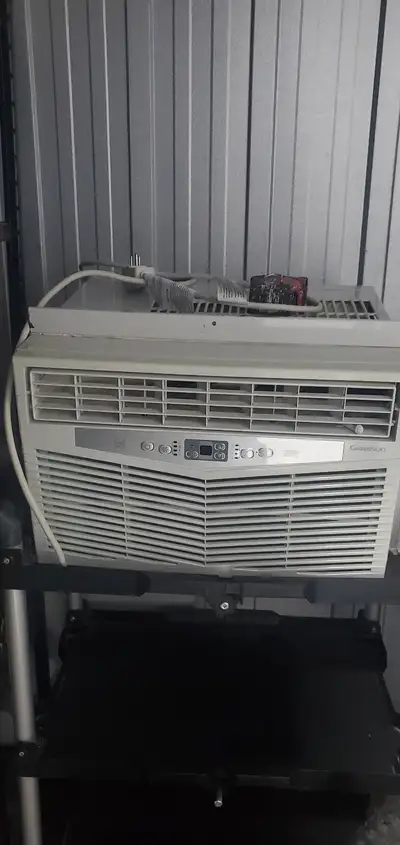 "Garrison" AC unit, 12 inches high by 18.5 inches wide. Multiple speeds, Multiple modes, Rinseable f...