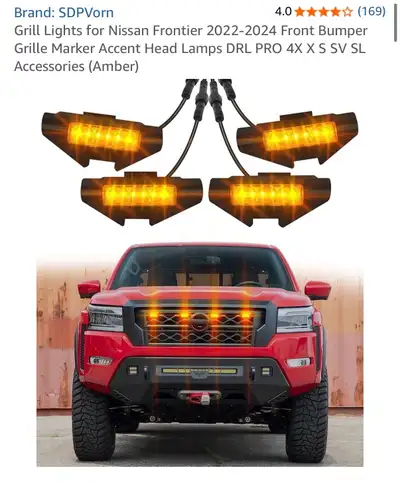 Nissan Frontier Grill Lights, View more