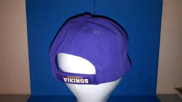 Minnesota Vikings NFL Onfield Velcro Back Football Hat Cap in Baseball & Softball in Saint John - Image 2