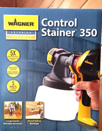 Wagner Paint Sprayer ("Control Stainer 350" HVLP Handheld)