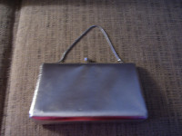 Silver Evening Bag - Vintage