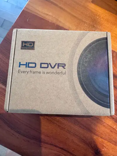 This HD DVR with two cameras and a 32GB storage is the perfect addition to your car. It's in new con...