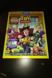 Toy Story 3 bluray DVD disney pixar family animated film