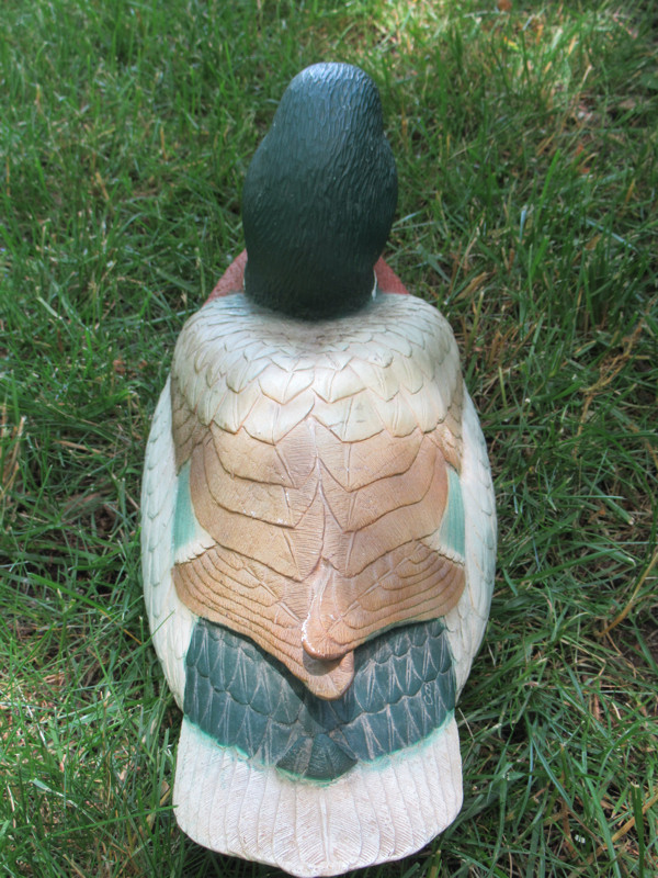 WOODEN  MALLARD DUCK DECOY  MADE IN U.S.A. in Arts & Collectibles in London - Image 4