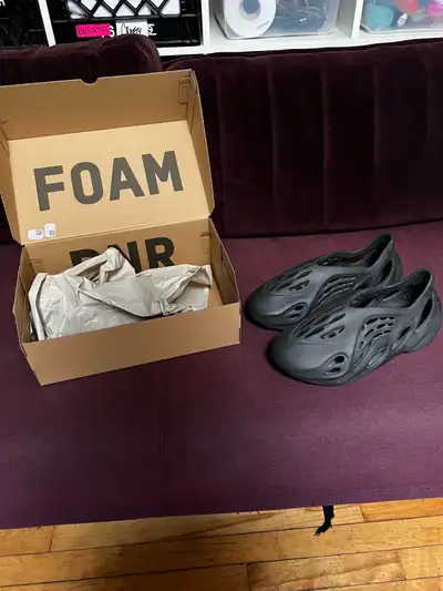 yeezy foam runner size us 11 onyx, View more