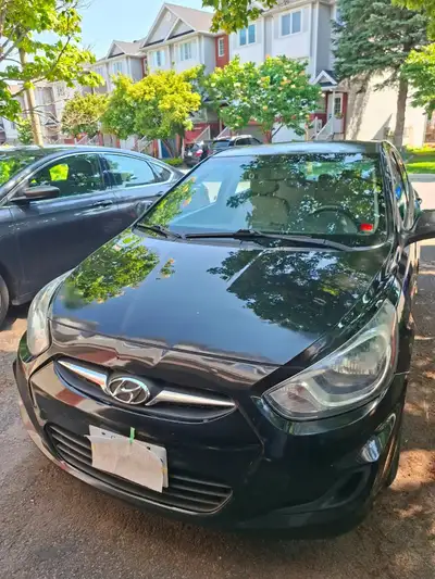 For sale 2014 Hyundai Accent GLS in good condition. LED headlights, winter mats and 4 winter tires o...