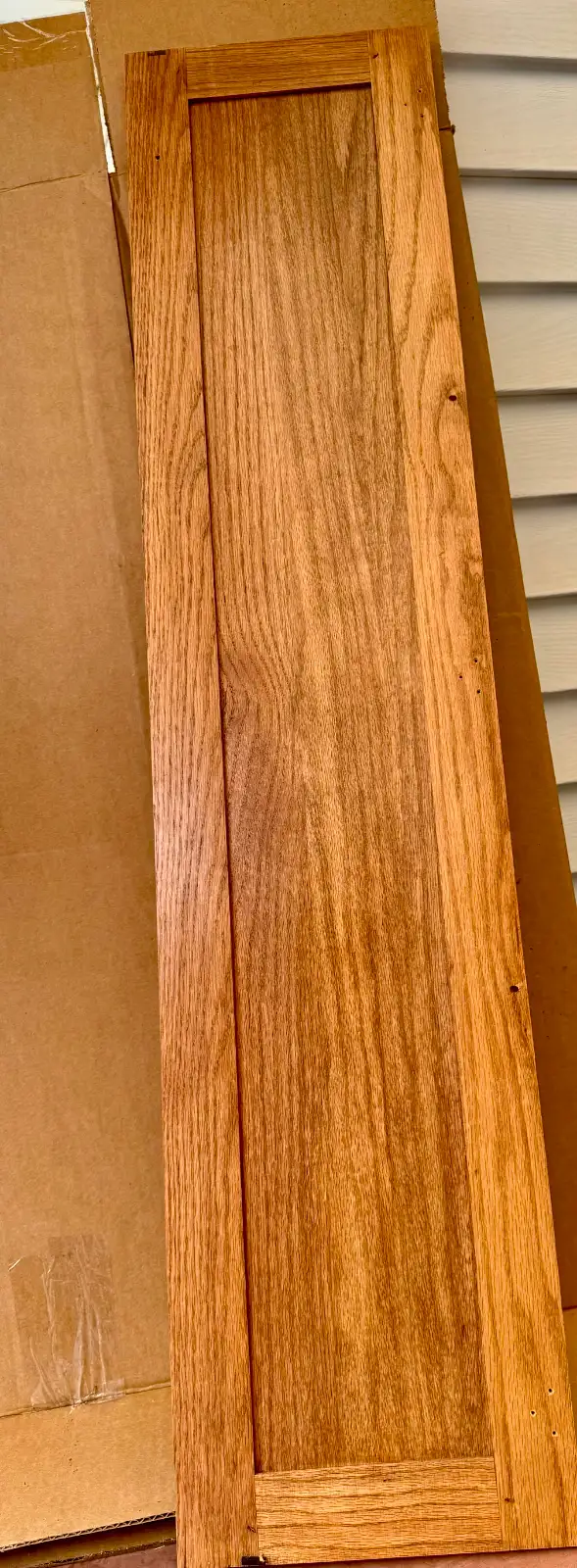 NEW Oak Oxford Cabinet Door 10-7/16" x 46-1/2" in Cabinets & Countertops in Lethbridge - Image 4